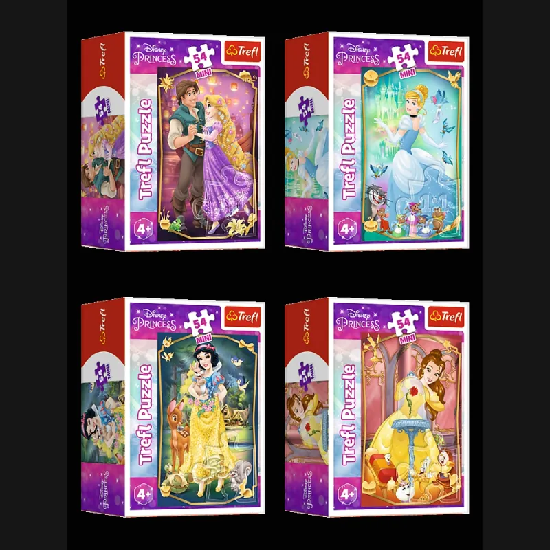 TREFL DISNEY PRINCESS Puzle Mini Princeses, 54 gab.
