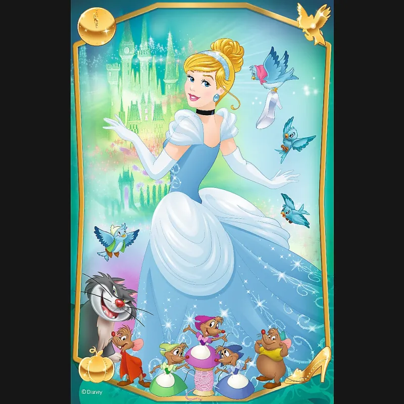TREFL DISNEY PRINCESS Puzle Mini Princeses, 54 gab.
