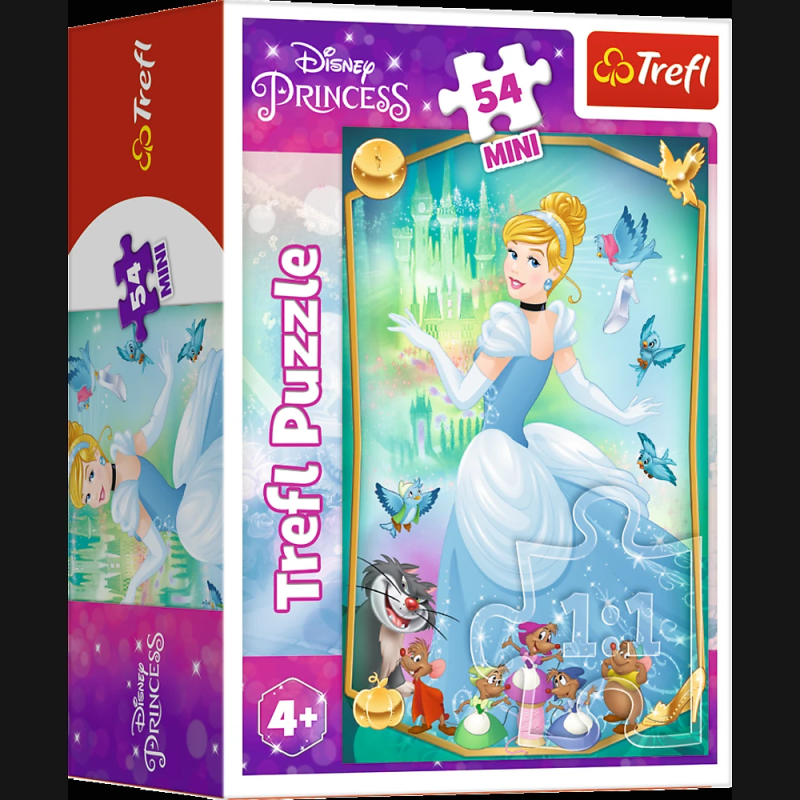 TREFL DISNEY PRINCESS Puzle Mini Princeses, 54 gab.