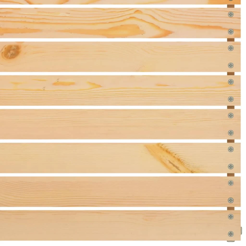 vidaXL 8-daļīgs dārza atpūtas mēbeļu komplekts, priedes masīvkoks