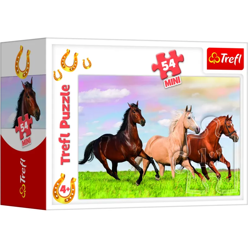 TREFL Puzle 54 Zirgi