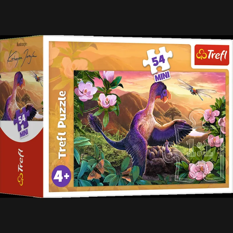 TREFL Mini 54 pusle Dinosaurused