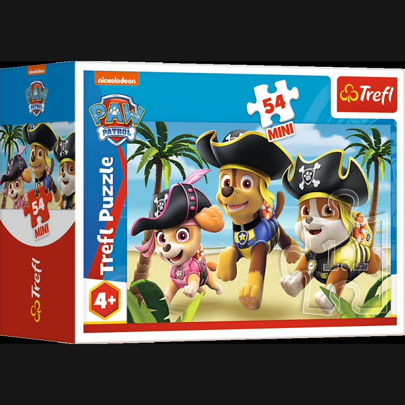 TREFL PAW PATROL Mini puzle Ķepu Patruļa, 54 gab.