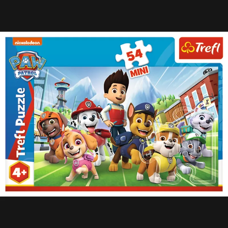 TREFL PAW PATROL Mini puzle Ķepu Patruļa, 54 gab.