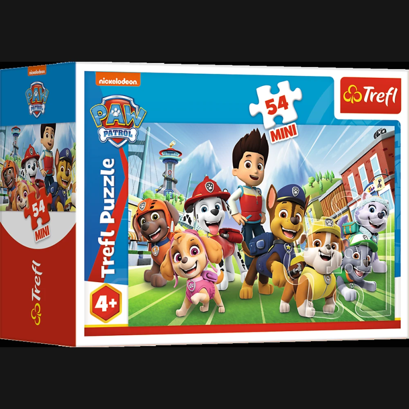 TREFL PAW PATROL Mini puzle Ķepu Patruļa, 54 gab.