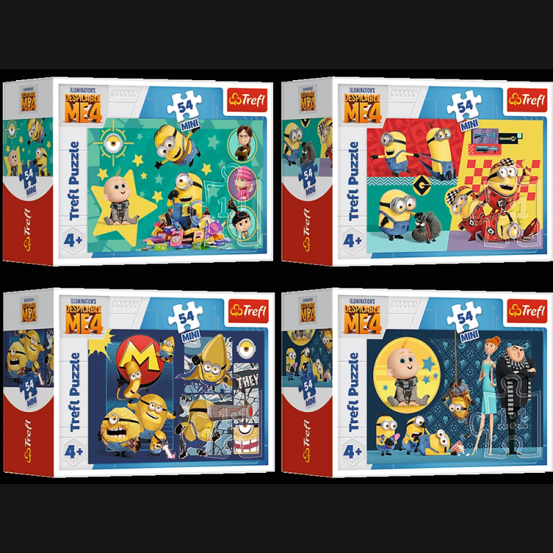 TREFL MINIONS Puzle mini, 54 gab.