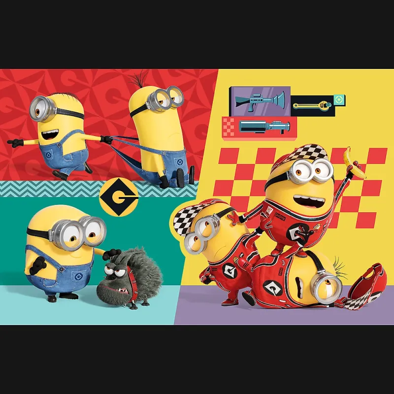 TREFL MINIONS Mini dėlionė, 54 det.