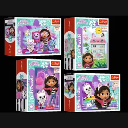 TREFL GABBY´S DOLLHOUSE Puzle mini, 54 gab.