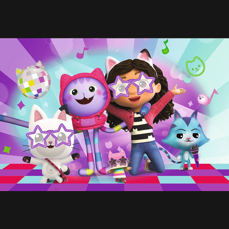 TREFL GABBY´S DOLLHOUSE Puzle mini, 54 gab.