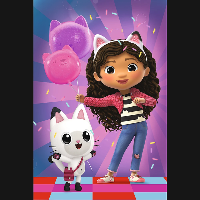 TREFL GABBY´S DOLLHOUSE Puzle mini, 54 gab.