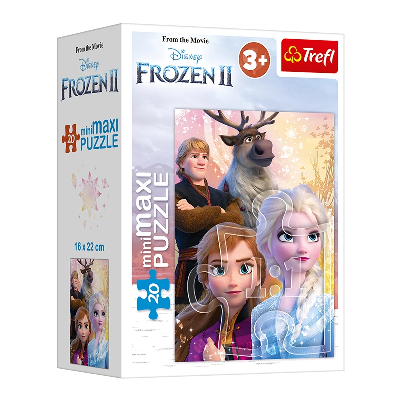 TREFL FROZEN Mini Maxi Puzle Ledus Sirds 2, 20 gab.