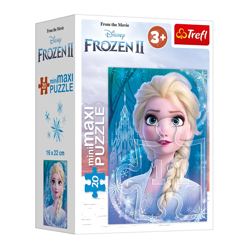 TREFL FROZEN Mini Maxi Puzle Ledus Sirds 2, 20 gab.