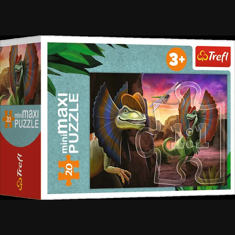 TREFL Mini Maxi dėlionė „Dinozaurai 20 det.