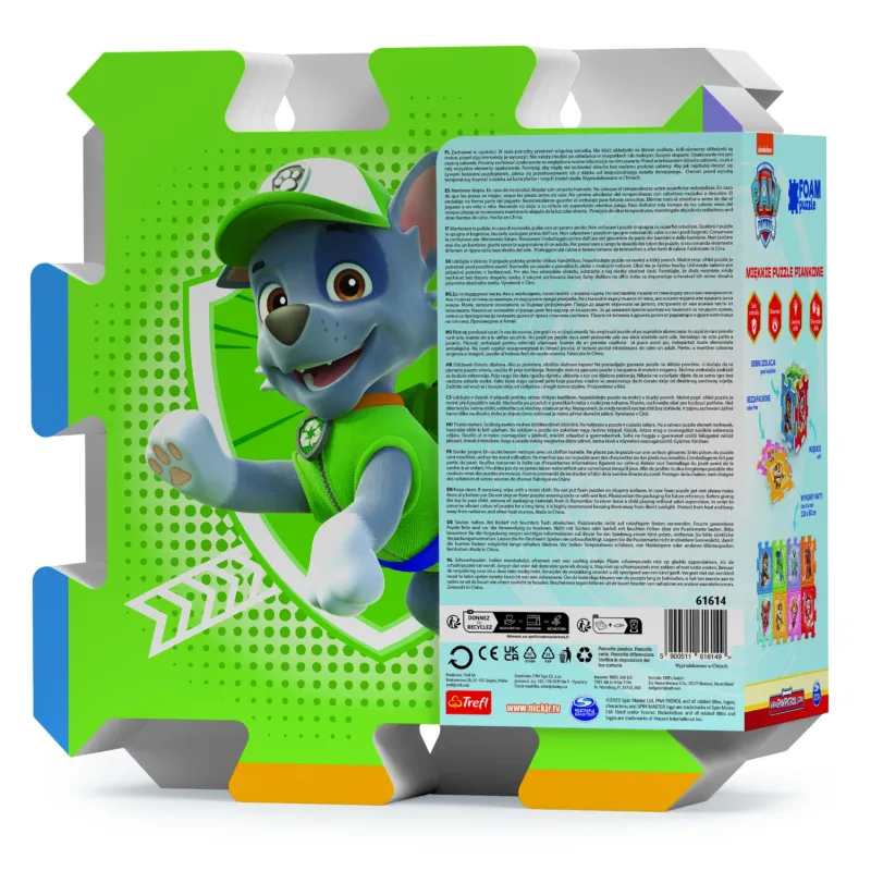 TREFL PAW PATROL Minkšta dėlionė
