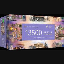 TREFL Prime Puzzle Pilsētas, 13500 gab.