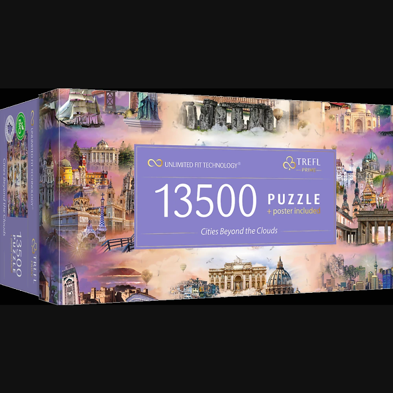 TREFL Prime Puzzle Pilsētas, 13500 gab.