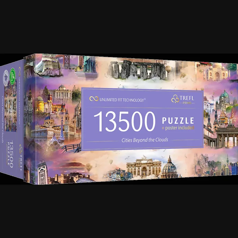 TREFL PRIME dėlionė „Miestai“, 13500 det.