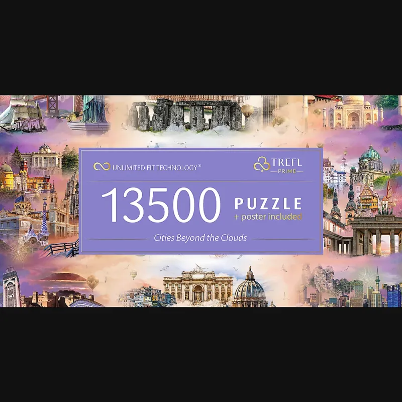 TREFL PRIME dėlionė „Miestai“, 13500 det.