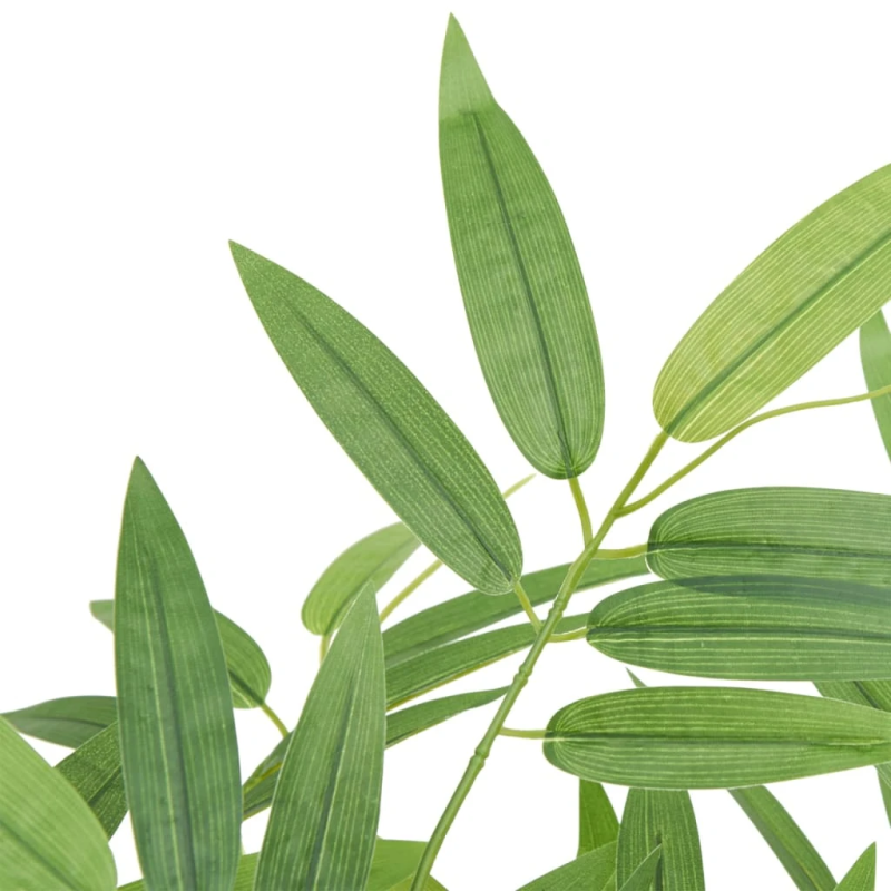 vidaXL mākslīgais bambuss, 240 lapas, 80 cm, zaļš