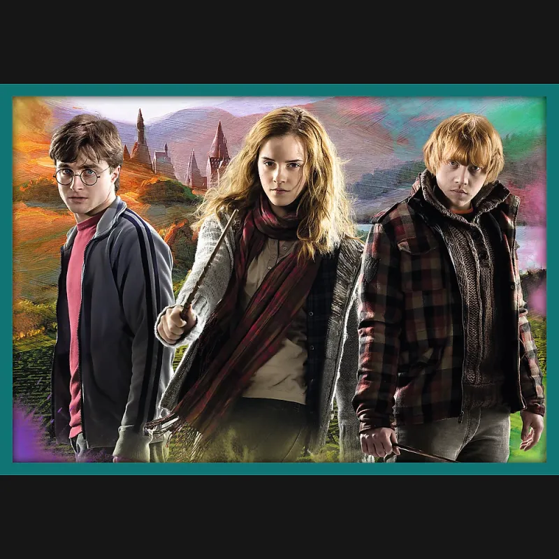 TREFL HARRY POTTER Pužļu komplekts 10in1