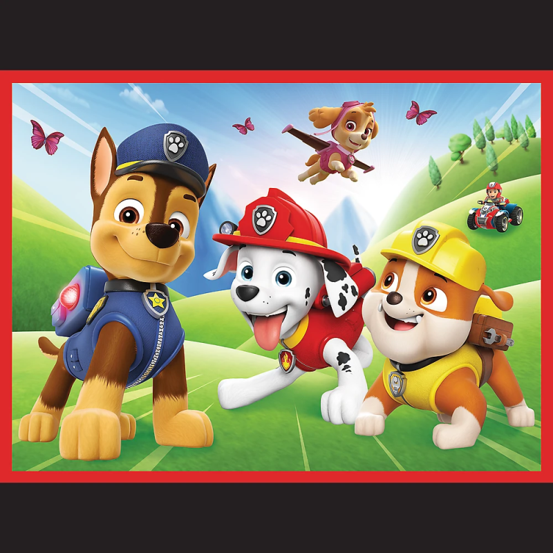 TREFL PAW PATROL Puzles komplekts 30 gab + 48 gab + 24 memo