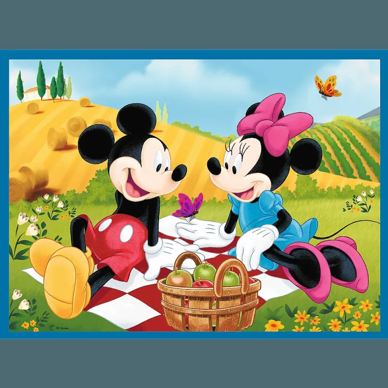 TREFL DISNEY Puzzle Set Mickey-Mouse 30+48+M24