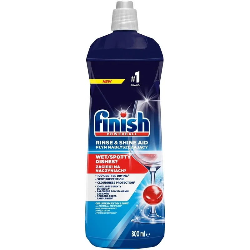 Trauku mazgājamās mašīnas šķidrums Finish, 0.8 l