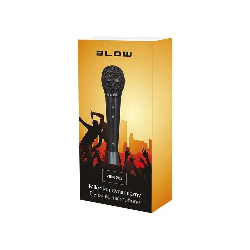 Mikrofons Blow PRM 33-106, melna krās.