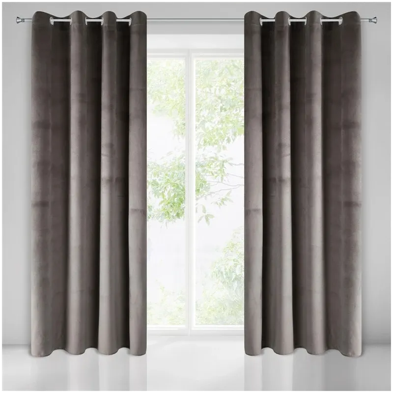 Naktinė užuolaida Pierre ZKXX-02, ruda sp., 140 cm x 250 cm