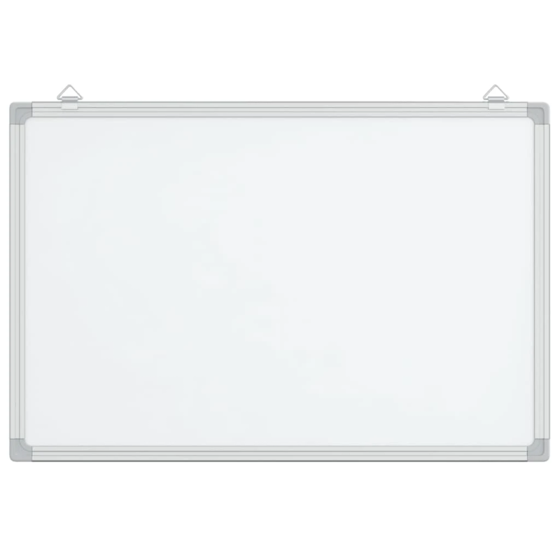 vidaXL magnētiska tāfele, balta, 40x30x1,7 cm, alumīnijs