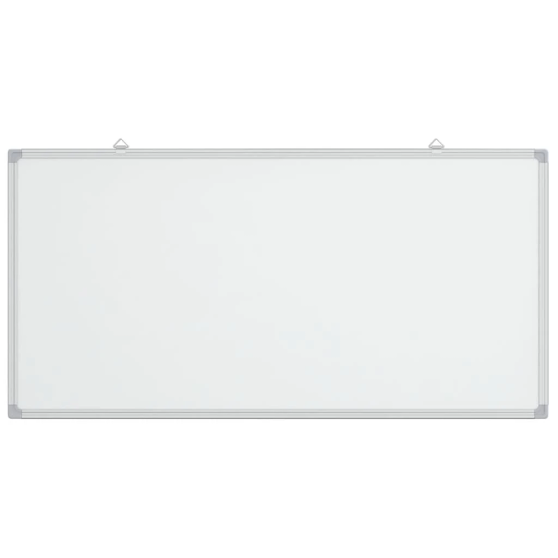 vidaXL magnētiska tāfele, balta, 60x30x1,7 cm, alumīnijs