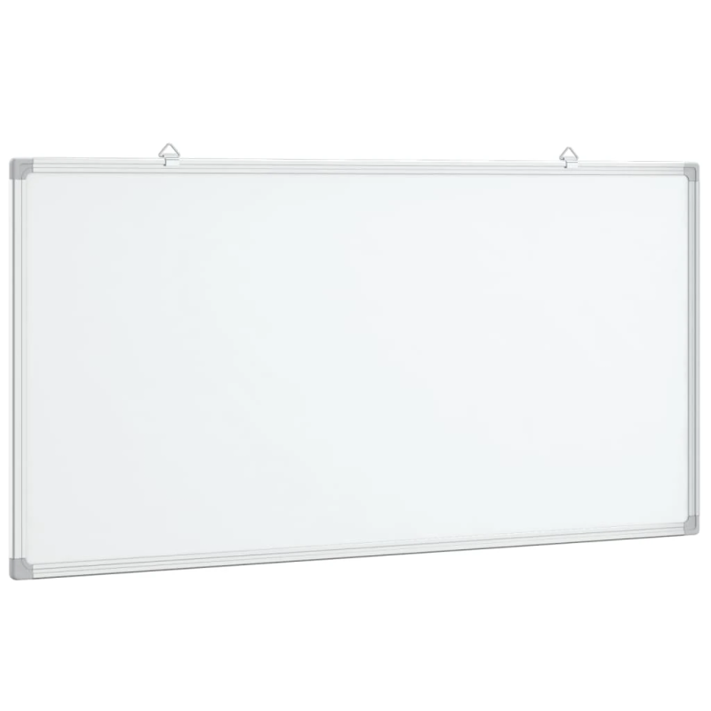 vidaXL magnētiska tāfele, balta, 60x30x1,7 cm, alumīnijs