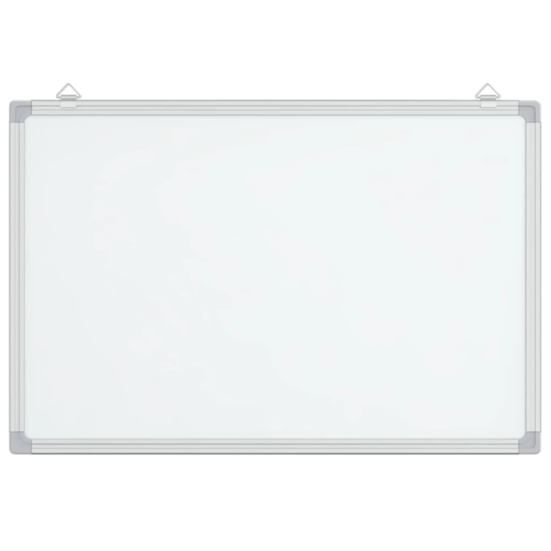 vidaXL magnētiska tāfele, balta, 60x40x1,7 cm, alumīnijs