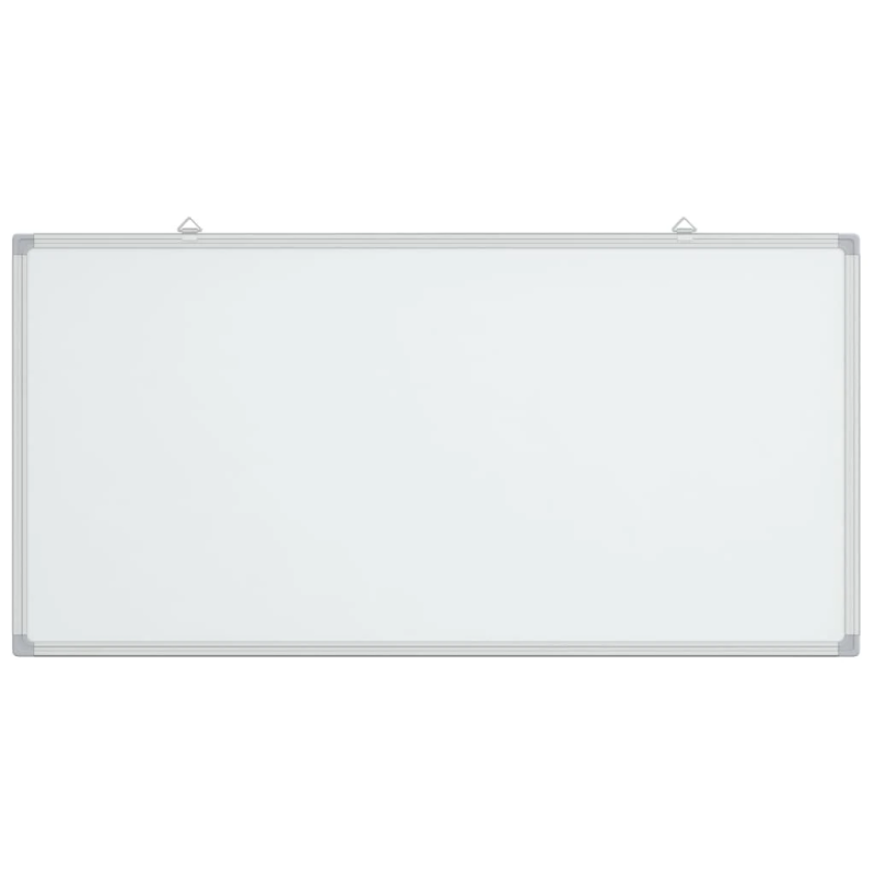 vidaXL magnētiska tāfele, balta, 40x30x1,7 cm, alumīnijs