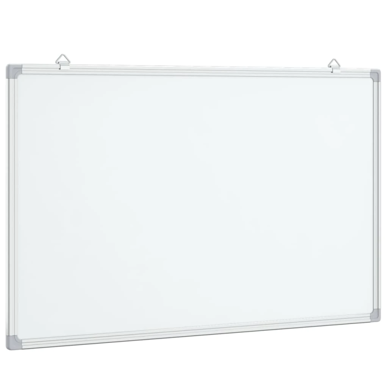 vidaXL magnētiska tāfele, balta, 40x30x1,7 cm, alumīnijs
