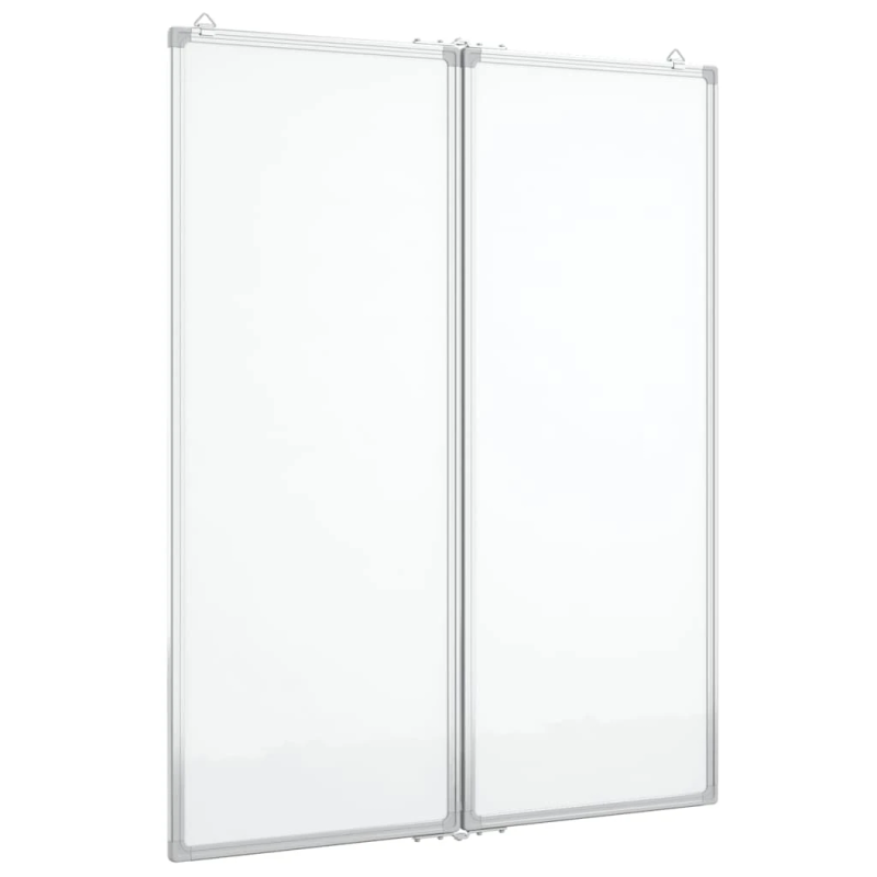 vidaXL magnētiska tāfele, salokāma, 80x100x1,7cm, alumīnijs