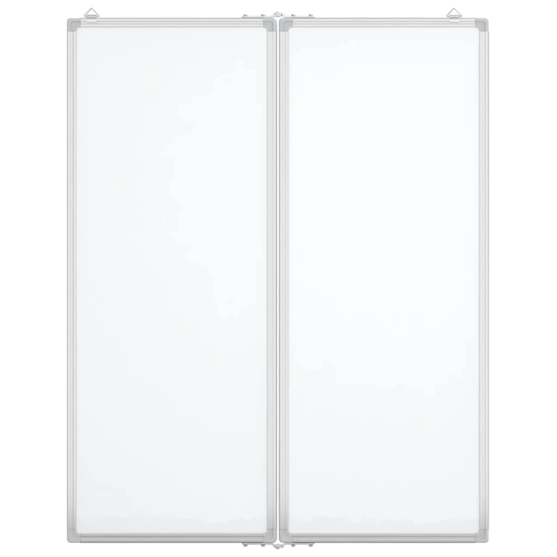 vidaXL magnētiska tāfele, salokāma, 80x100x1,7cm, alumīnijs