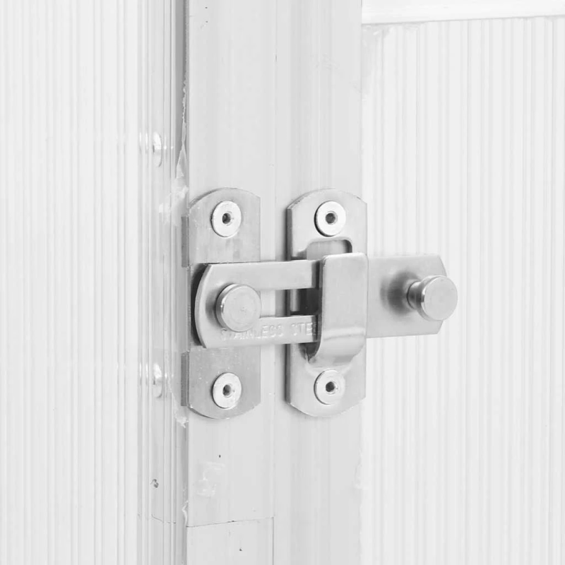 vidaXL siltumnīca ar pamatni, sudraba, 169x114x195 cm, alumīnijs