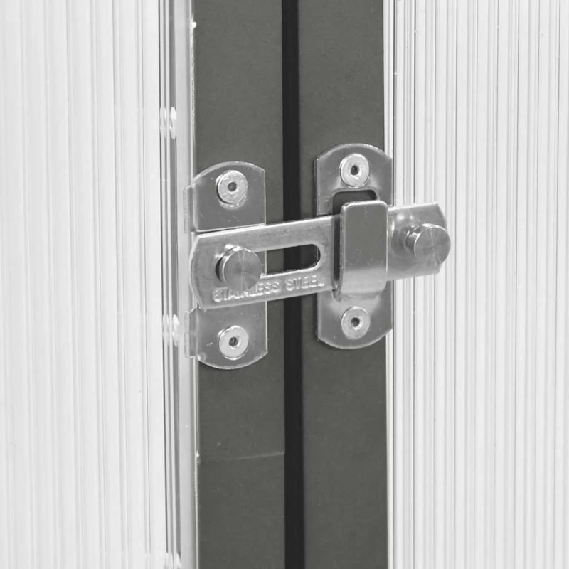 vidaXL siltumnīca ar pamatnes rāmi, antracītpelēks, 169x169x202 cm