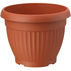 Puķu pods Dona 14 terakota