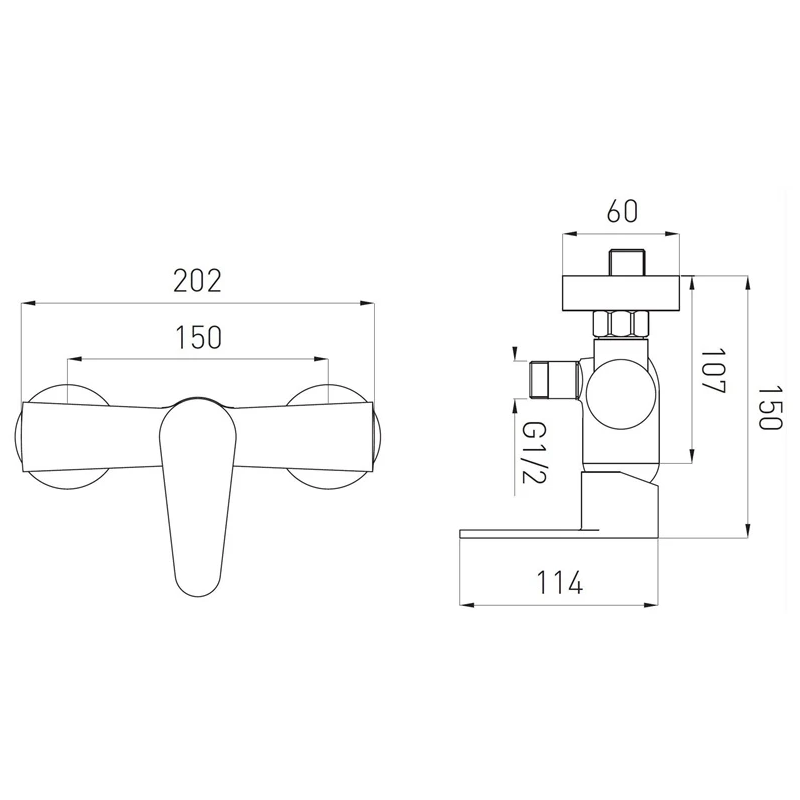 Maisītājs duša cordoba bcd7