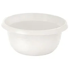 Bļoda apaļa Cotton 8L, balta