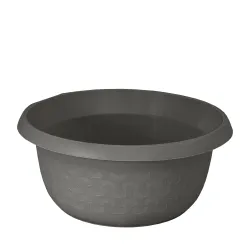 Bļoda apaļa Cotton 15L, tumši pelēka