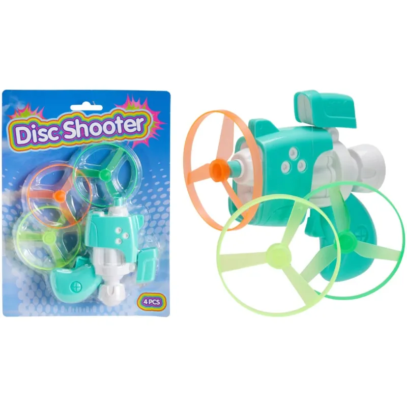 Rotaļlieta Lidojošo disku šāvējs