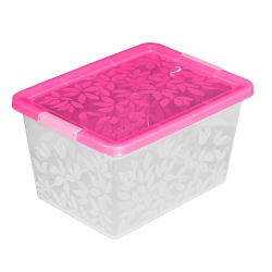 Uzglabāšanas kaste Jasmine ar vāku 13L