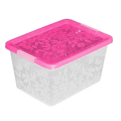 Uzglabāšanas kaste Jasmine ar vāku 33L