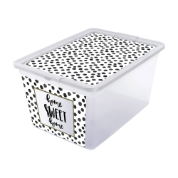 Uzglabāšanas kaste 30L X box dots