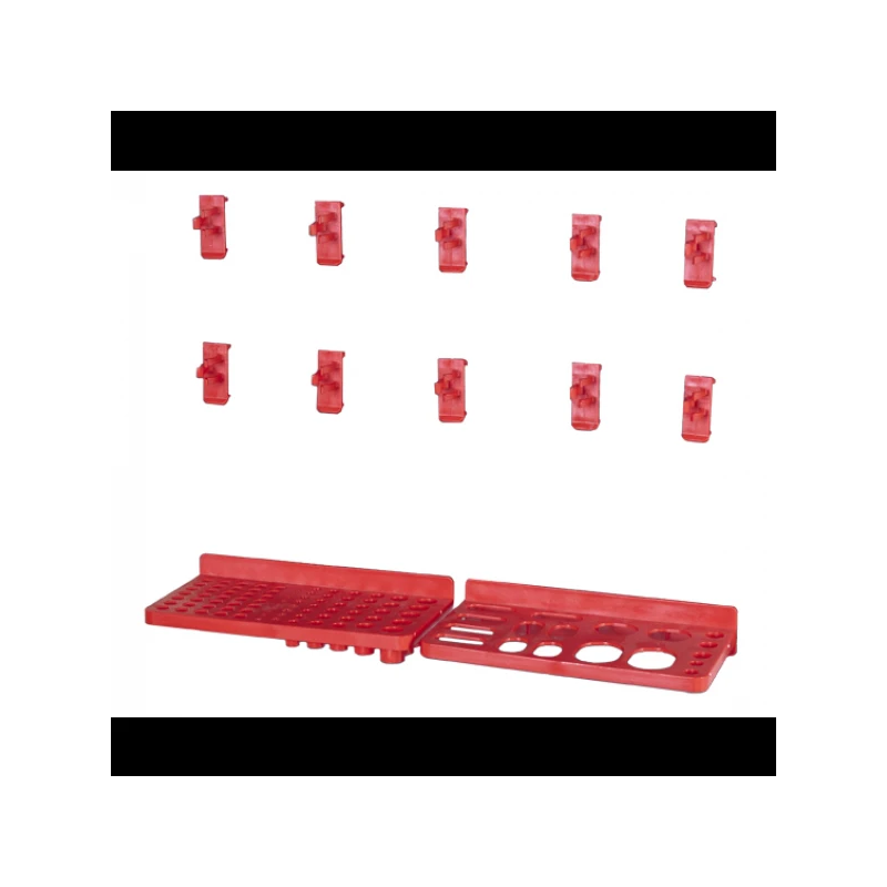 Āķu un plauktu komplekts Ergobox sienai B12