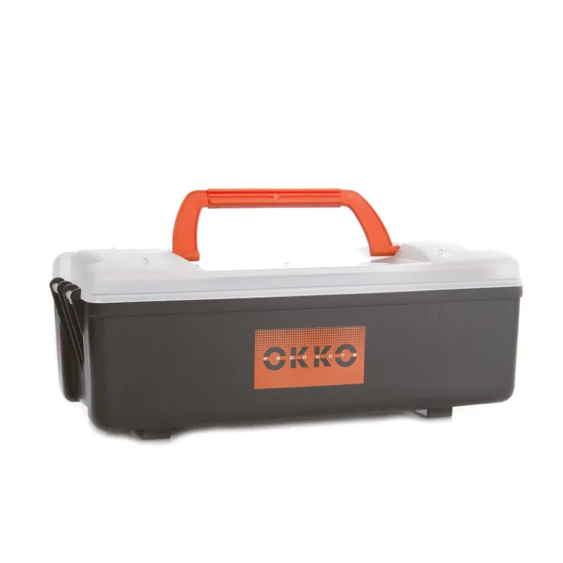 Ящик для инструментов Okko, 24 см x 11.5 см x 9.5 см, черный цв.