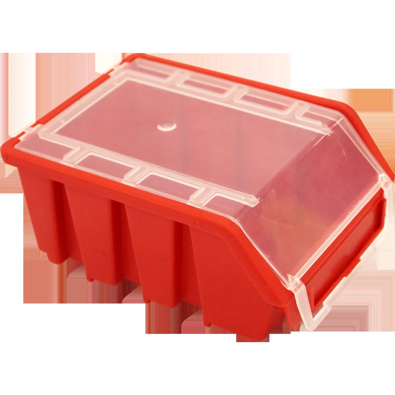 Kaste Ergobox 2 ar vaku sarkana